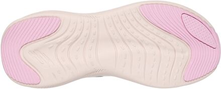 Skechers Skech Cloud Plush Horizon Polyester Dames Wit/Multi Sneakers - EU 39/ UK 6