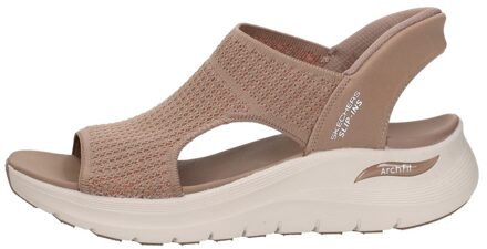 Skechers Slip-ins: Arch Fit 2.0 Sandal Middel Bruin Middelbruin - 36