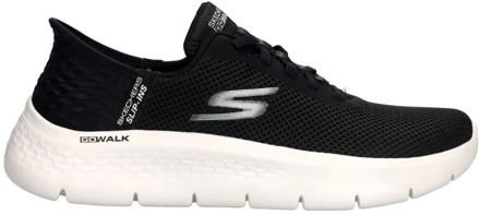 Skechers Slip Ins Go Walk Flex Instapper Dames Zwart