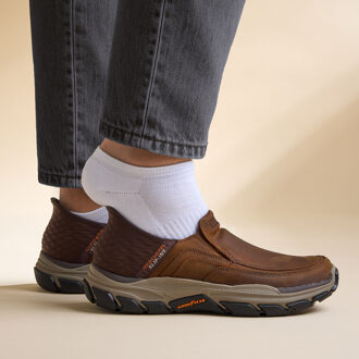 Skechers Slip-ins: Respected - Elgin Slip-ins Cognac - 40