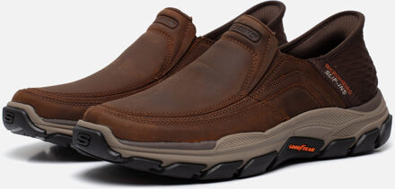 Skechers Slip-ins: Respected - Elgin Slip-ins Cognac - 48.5