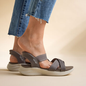 Skechers Slip-ins Ultra Flex 3.0 Sandalen taupe - 36,37,38,39,40,41