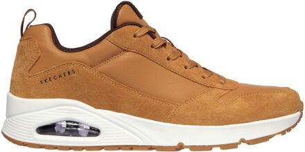 Skechers Sneakers - Maat 42 - Mannen - bruin/wit