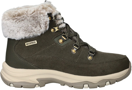 Skechers Snowboots Trego - Snow Worries 167882/OLV Groen-40 maat 40