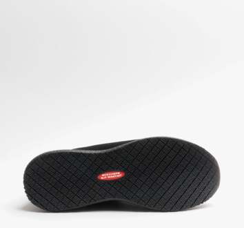 Skechers SQUAD SR Dames Brede Pasvorm Beroepsschoenen Zwart - maat
