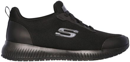 Skechers Squad SR dames werkschoenen - Zwart - Maat 37