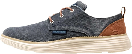 Skechers Status 2.0 Pexton Heren Sneakers - Navy - Maat 41