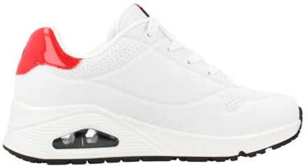 Skechers Stijlvolle UNO Sneakers voor Vrouwen Skechers , White , Dames - 37 Eu,35 Eu,38 EU