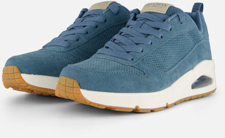 Skechers Street heren sneaker - Blauw - Maat 40