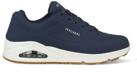 Skechers Street heren sneaker - Blauw - Maat 47,5