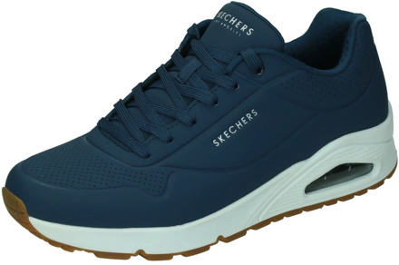 Skechers Street heren sneaker - Blauw - Maat 47,5