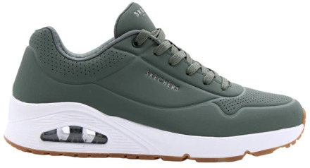 Skechers Street heren sneaker - Groen - Maat 41