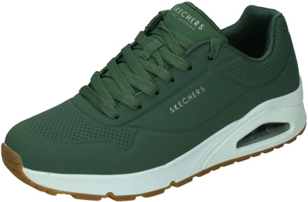 Skechers Street heren sneaker - Groen - Maat 41