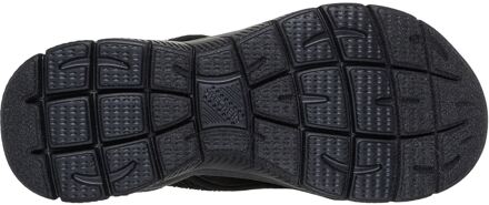 Skechers Summits Sweetly Evolved Textiel Dames Zwarte Sandalen