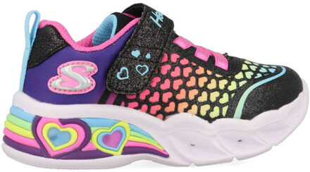 Skechers Sweetheart Lights 302312N/BKMT Zwart-21 maat 21