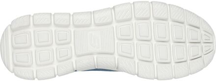 Skechers Track Leshur Polyester Heren Leisteen Trainers Blauw