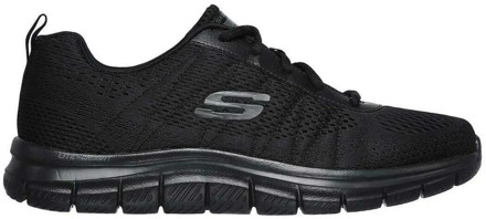 Skechers Track Moulton sneakers zwart - Maat 46