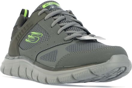 Skechers Track Syntac sneakers voor heren, antracietgrijs - maat EU 44.5 / UK 10 Houtskool