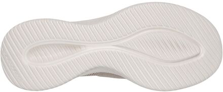 Skechers Ultra Flex 3.0 Brilliant Path Textiel Dames Taupe Sneakers - EU 38 / UK 5