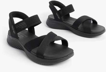 Skechers Ultra Flex 3.0 - Nooit Beter Dames Sandalen Zwart