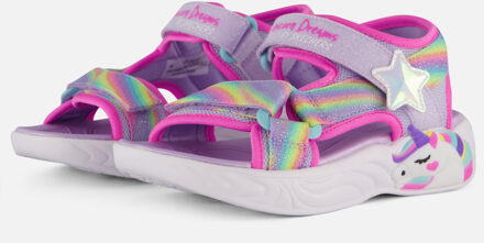 Skechers Unicorn Dreams Sandalen roze Textiel - 30,32,27,28,29,31,33,34