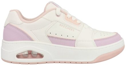 Skechers Uno Court - Courted Air 177710/WLVP Wit / Paars maat
