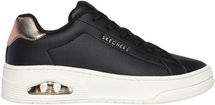 Skechers Uno Court - Courted Air Sneakers Dames zwart - goud - 36
