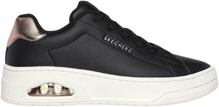 Skechers Uno Court - Courted Air Sneakers Dames zwart - goud - 39