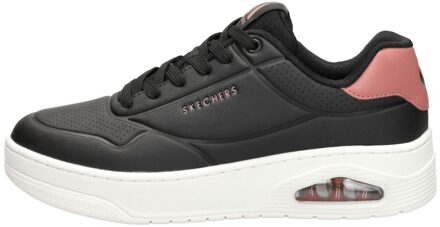 Skechers Uno Court Sneakers zwart Synthetisch - 41,39