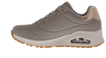 Skechers Uno golden air dames sneaker | dames | maat: | imitatieleer Taupe - 37