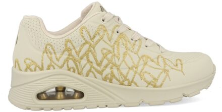 Skechers Uno - Golden Heart 177975/NTGD Beige maat