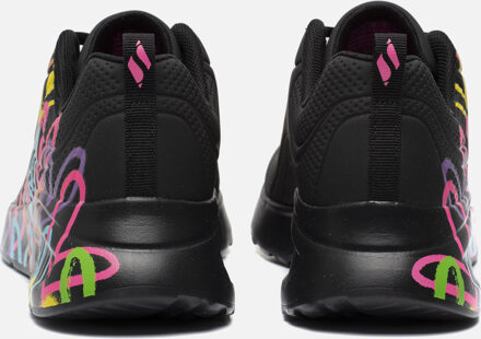 Skechers Uno Graffiti Heart Sneakers zwart - 39