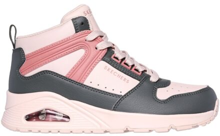 Skechers Uno-High Regards 177099/NTMT Beige / Grijs / Roze maat