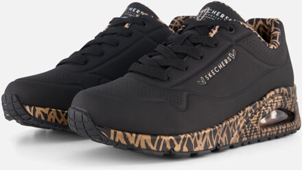Skechers Uno JGoldcrown Love Sneakers zwart - 36,37,38
