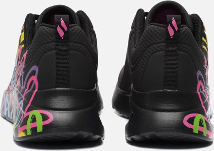 Skechers Uno Lite Heart Sneakers zwart - 38,39,40