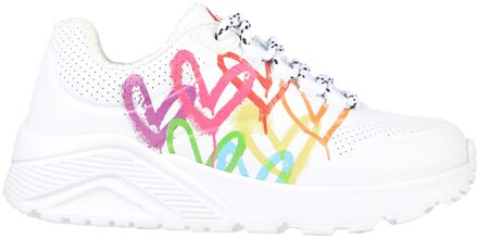 Skechers Uno Lite - Love Brights 314061L/WMLT Wit maat