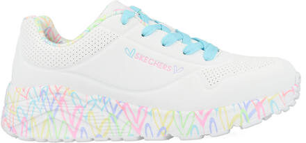 Skechers Uno Lite - Lovely Lite 314976L/WPTQ Wit / Turqoise-29 maat 29