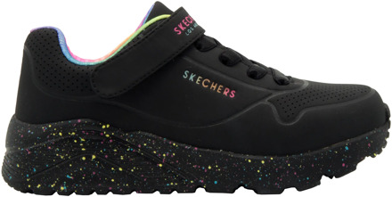 Skechers Uno Lite-Rainbow Specks 310457L/BKMT Zwart-29