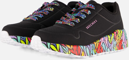 Skechers Uno Lite Sneakers zwart Synthetisch - 28,29,30,31,32,33,34,35