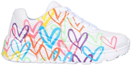 Skechers Uno Lite - Spread the Love 314064L/WMN Wit maat