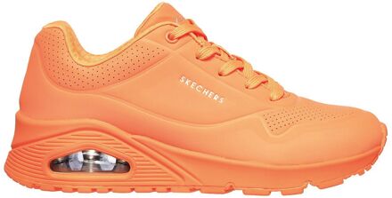 Skechers Uno - Neon Nights Sneaker Dames oranje - 37