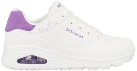 Skechers Uno - Pop Back 177092/WPUR Wit maat