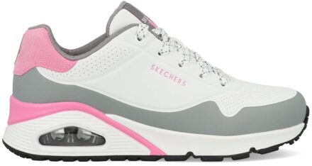 Skechers Uno Pop Color Fun 177121/WGY Wit / Grijs / Roze maat