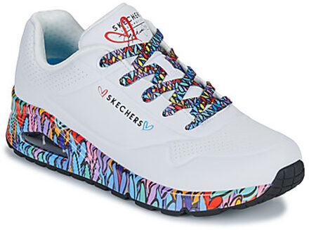 Skechers Uno - Ravaged Love 177918/WMLT Wit-37 maat 37