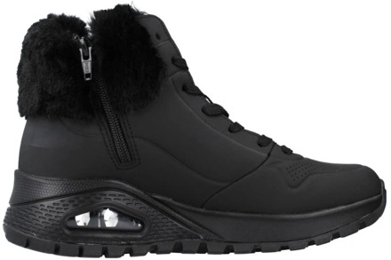 Skechers Uno Rugged Fall Air Veterboot Dames Zwart