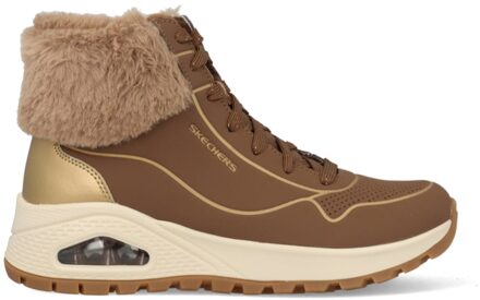 Skechers Uno Rugged - Fall Shimmer 167993/TPGD Bruin maat