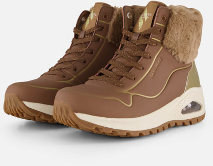 Skechers Uno Rugged Shimmer Veterboots taupe - 36,37,38,39,40,41