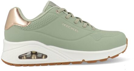Skechers Uno - Shimmer Away 155196/SAGE Groen maat