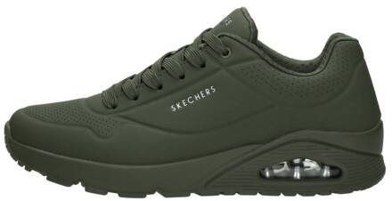 Skechers Uno Stand On Air 52458/DKGR Groen-45 maat 45 Rood