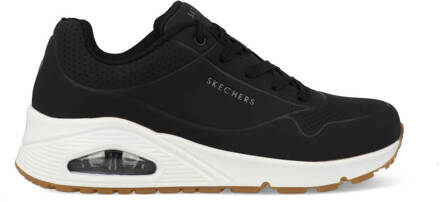 Skechers Uno Stand On Air Dames Sneakers - Black - Maat 36